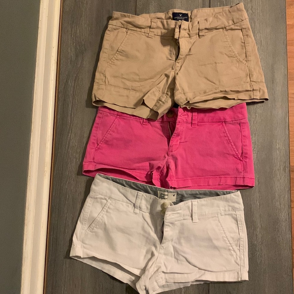 AE lot of shorts; 3 pair